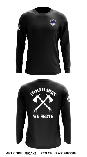 1-23 IN BN, 1-2 SBCT Store 1 Core Men's LS Performance Tee - MfCAkZ