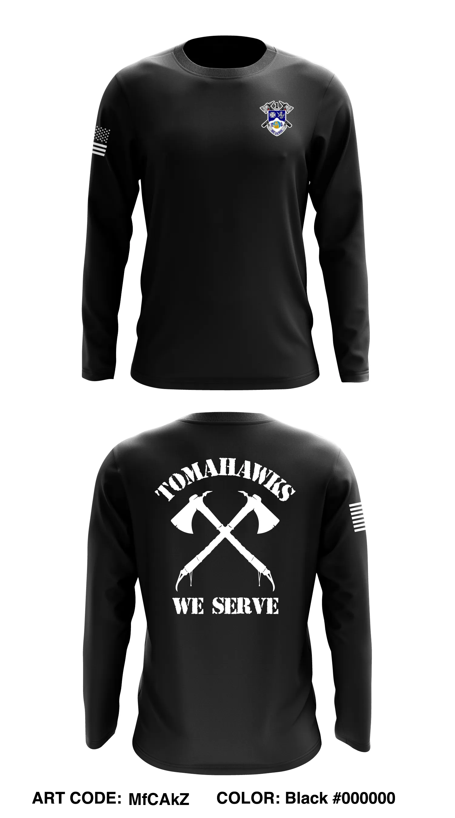 1-23 IN BN, 1-2 SBCT Store 1 Core Men's LS Performance Tee - MfCAkZ