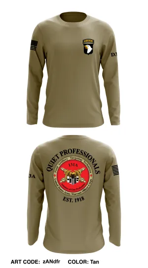 101ST ABDV (AASLT), 131A Targeting Technicians Core Men's LS Performance Tee - zANdfr