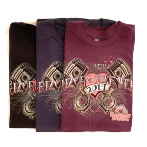 18th Annual 2014 Arizona Bike Week T-Shirt (WTS008)