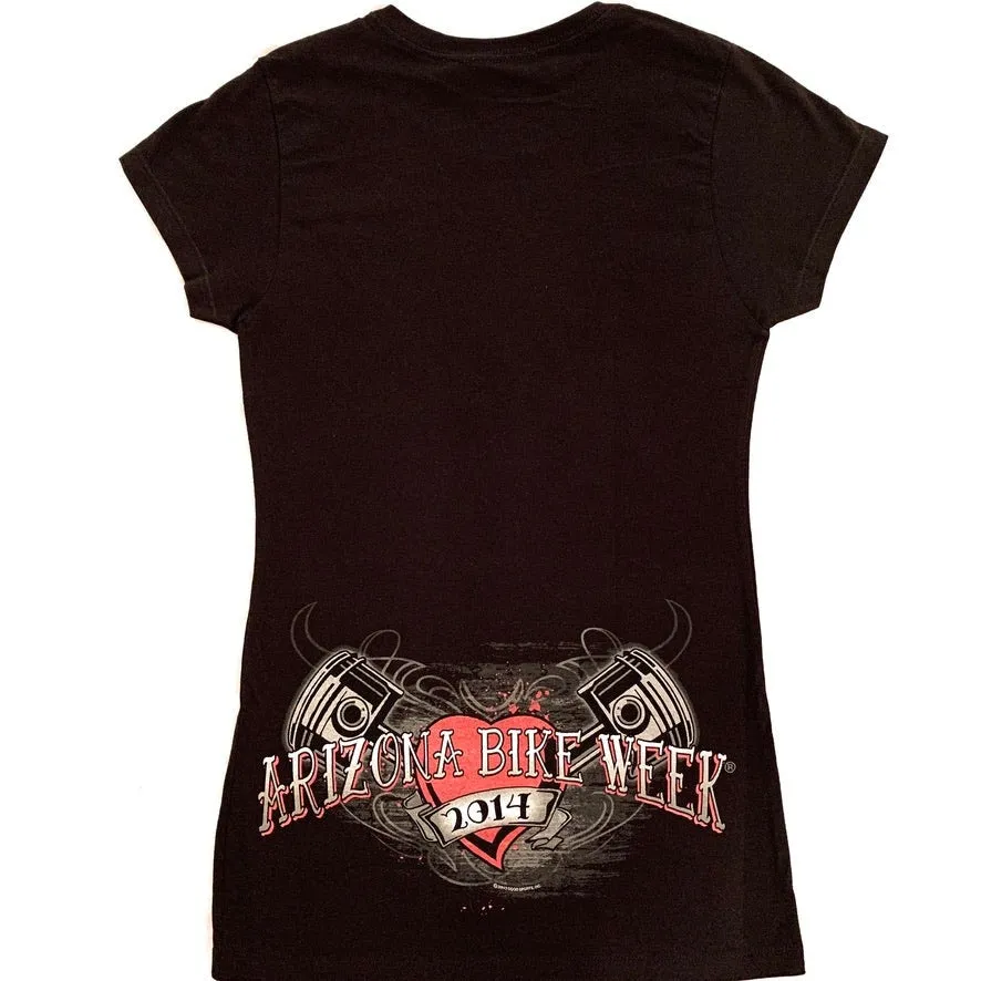 18th Annual 2014 Arizona Bike Week T-Shirt (WTS008)