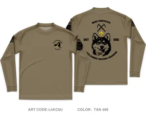18th Combat Weather Squadron Detachment 1 Core Men's LS Performance Tee - LhKC6U