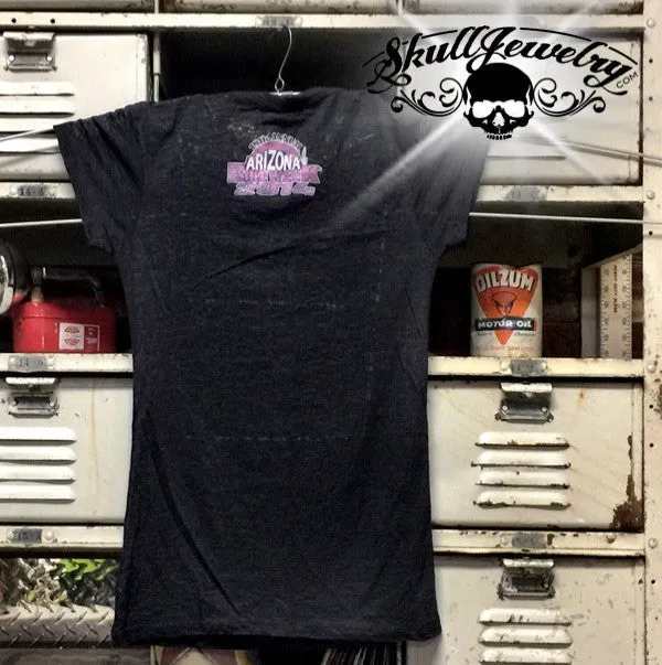 2014 Womens Arizona Bike Week Rally T-Shirt (wts001)