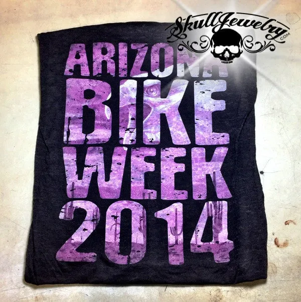 2014 Womens Arizona Bike Week Rally T-Shirt (wts001)