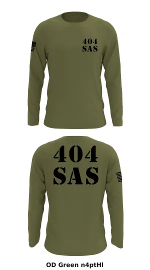 404 SAS Store 1 Core Men's LS Performance Tee - n4ptHl