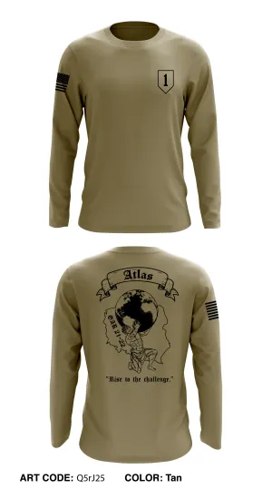 A Co, 101 BSB, 1 ABCT Store 1 Core Men's LS Performance Tee - Q5rJ25