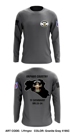A Co 2-14 3rd Platoon Core Men's LS Performance Tee - LHmgsz