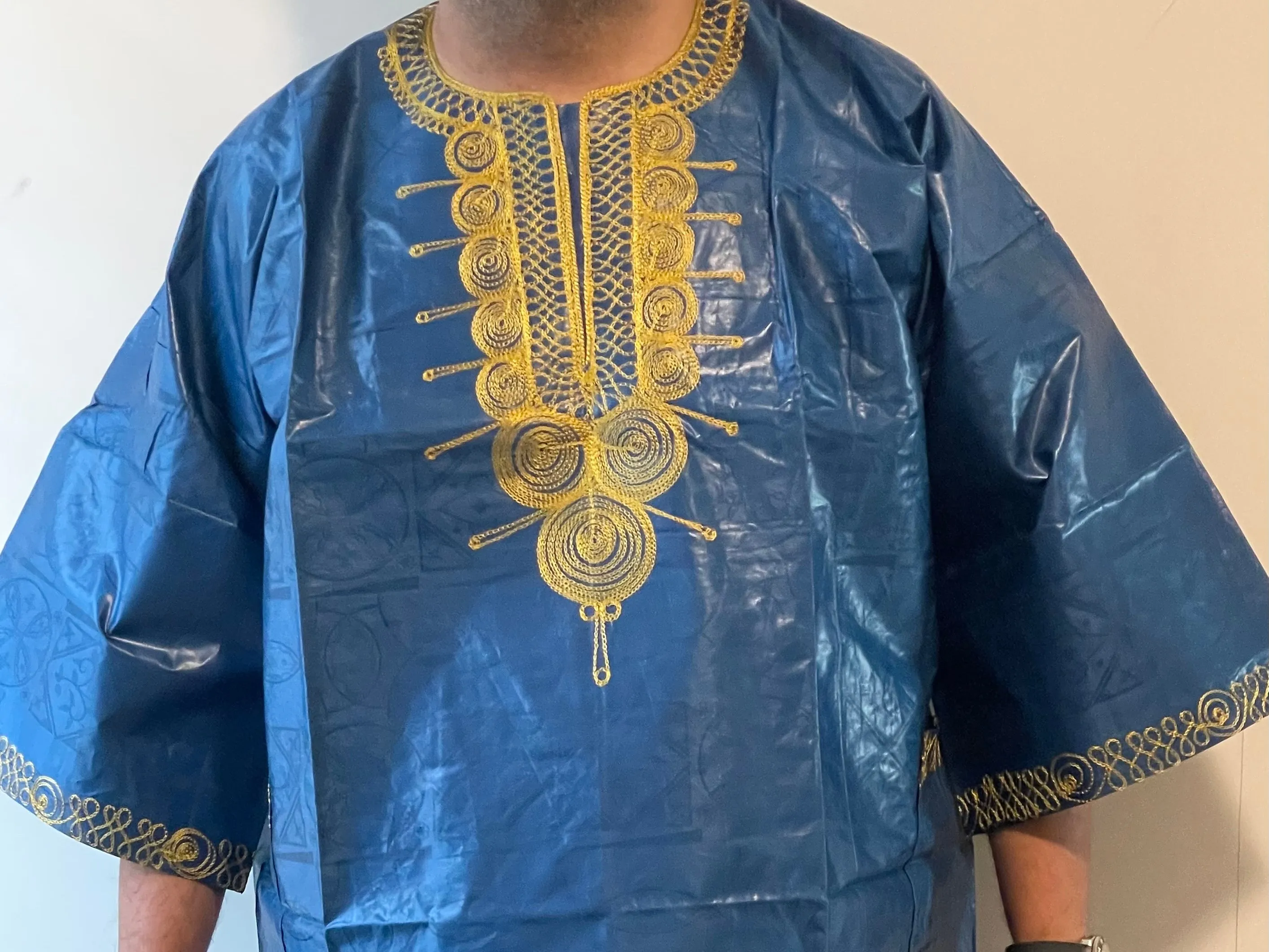 African Dashiki with pants ! Ethnic Dashiki pant set From Ghana ! Men's Dashiki set!