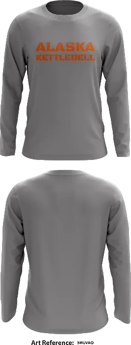 Alaska Kettlebell Store 1 Core Men's LS Performance Tee - 3Muvaq