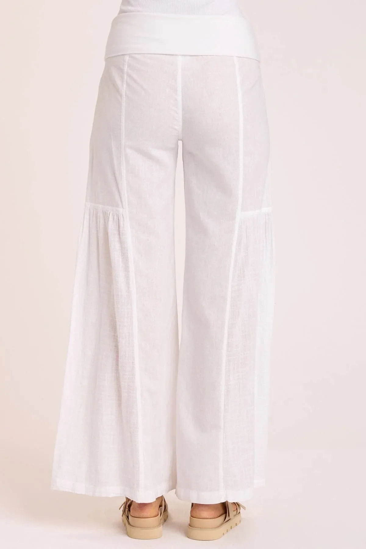 Allegra Pant - White FINAL SALE