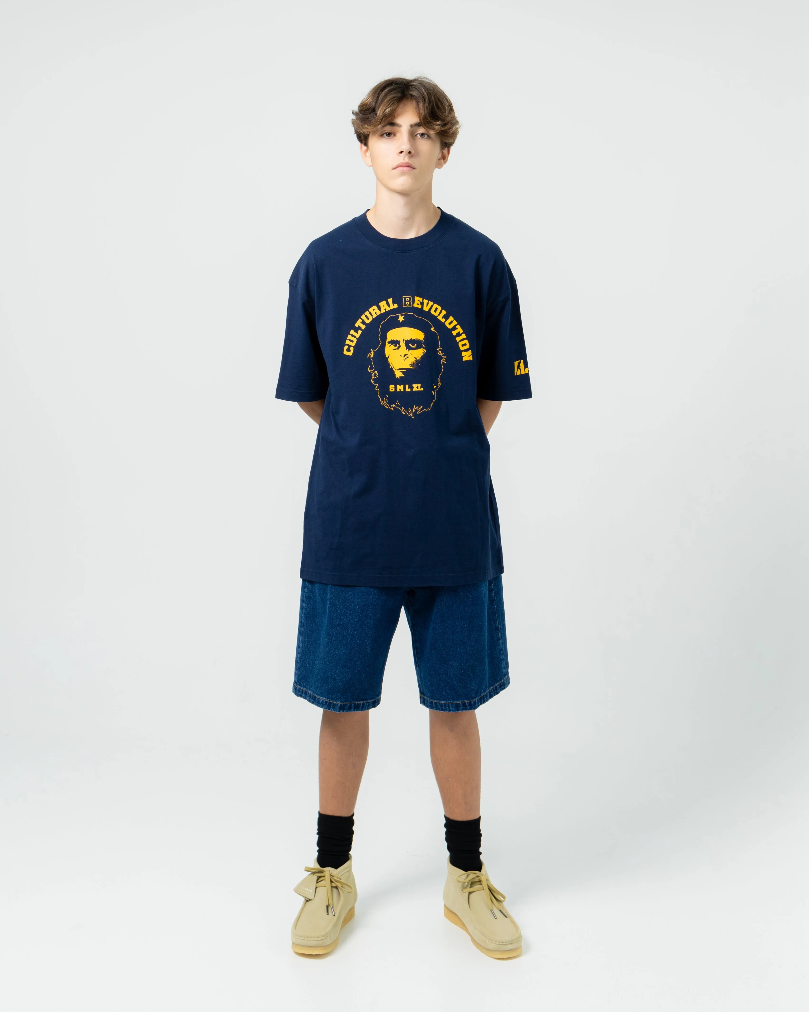 Ape Logo Tee | Blue