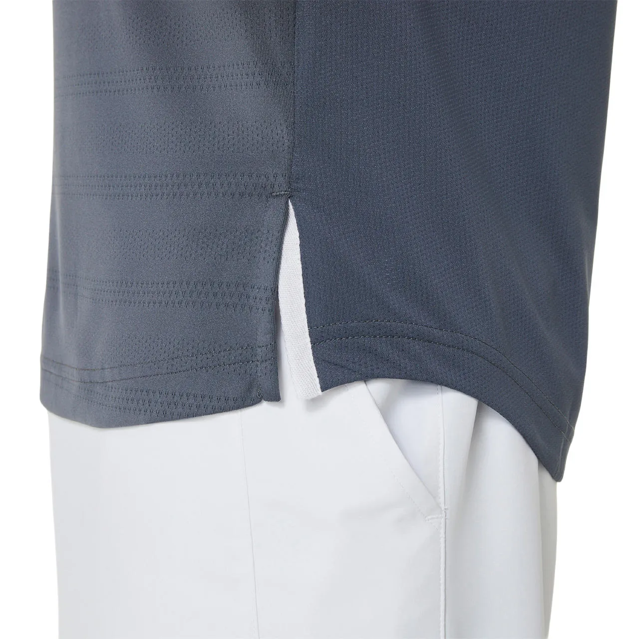 Asics Men's Match Short Sleeve Top (Black/Grey)