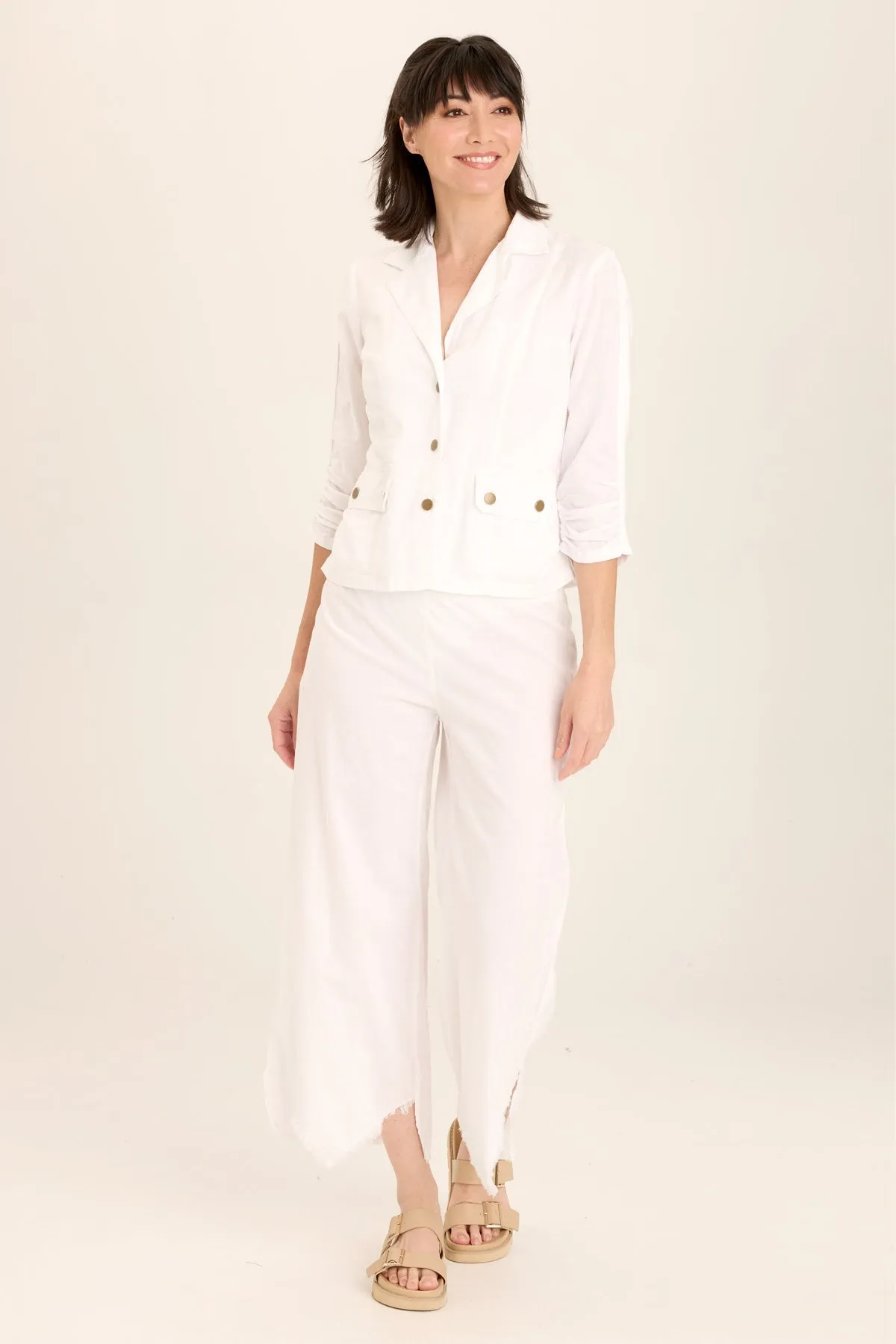 Astri Asymmetric Wide Leg Pant