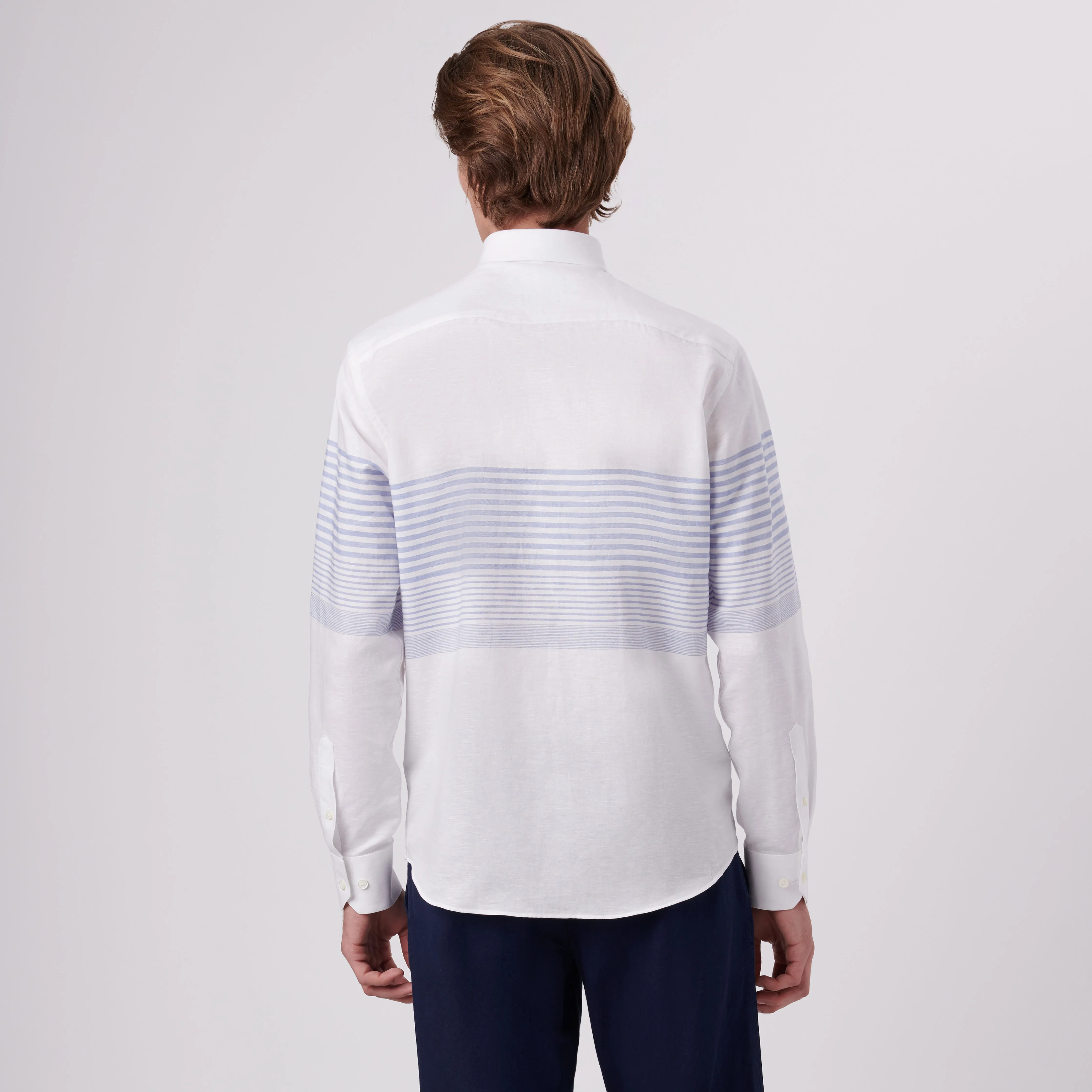 Axel Placement Striped Shirt