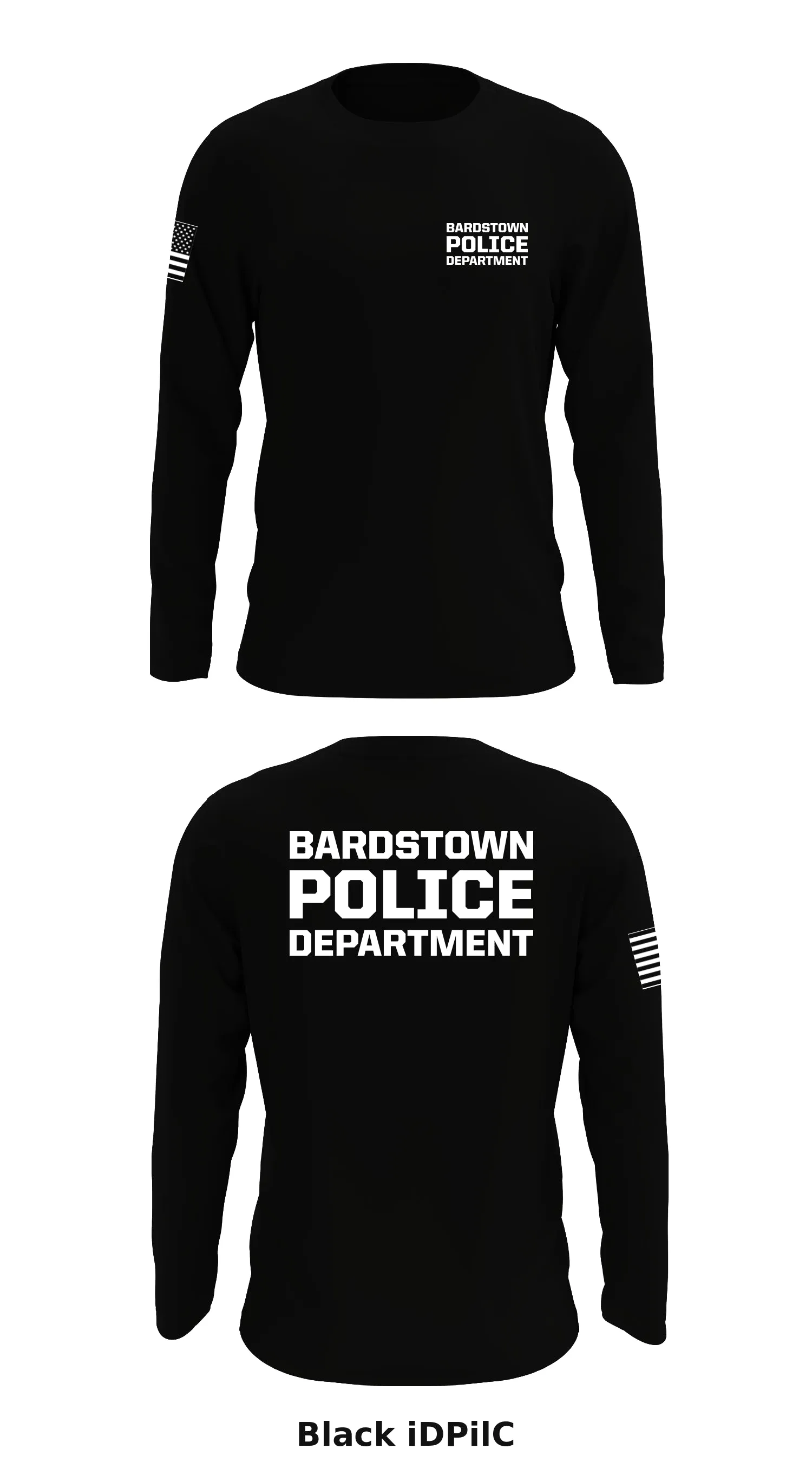 Bardstown Police Department  Store 1 Core Men's LS Performance Tee - iDPilC