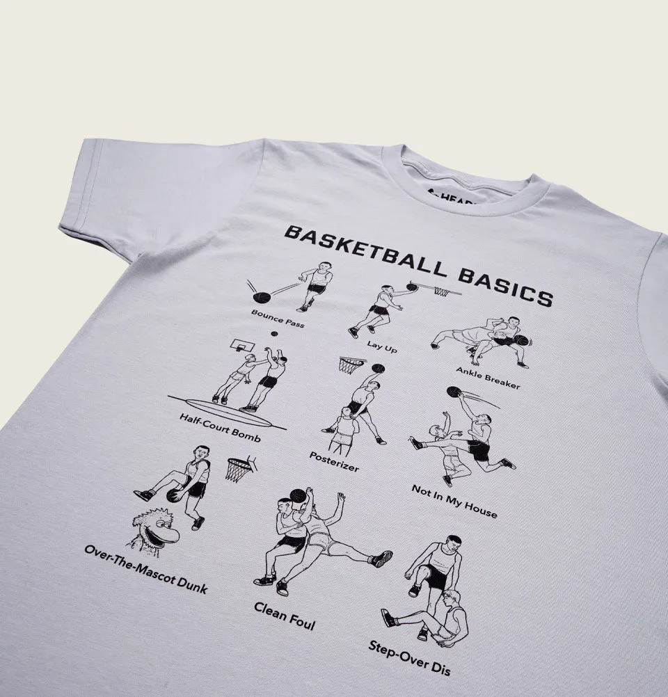 BASKETBALL BASICS Unisex t-shirt