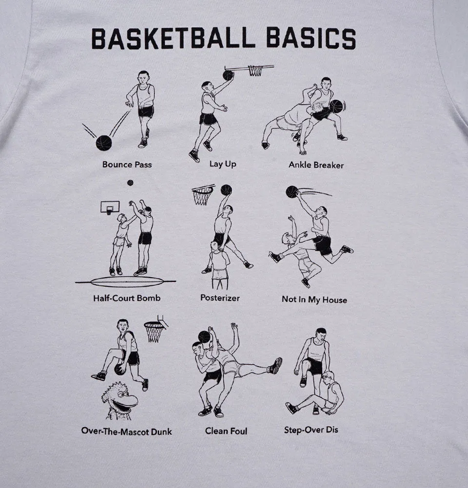BASKETBALL BASICS Unisex t-shirt