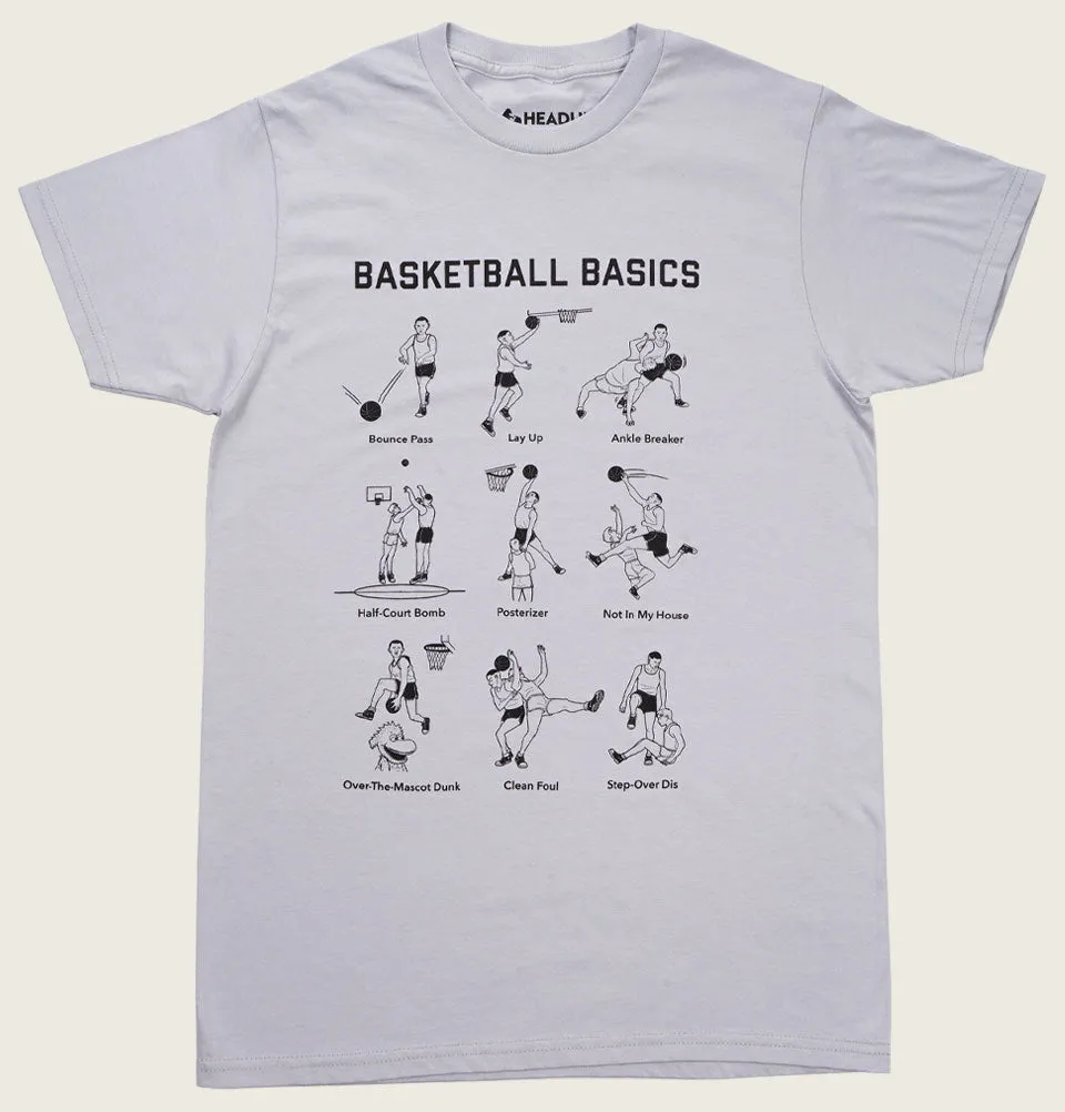 BASKETBALL BASICS Unisex t-shirt