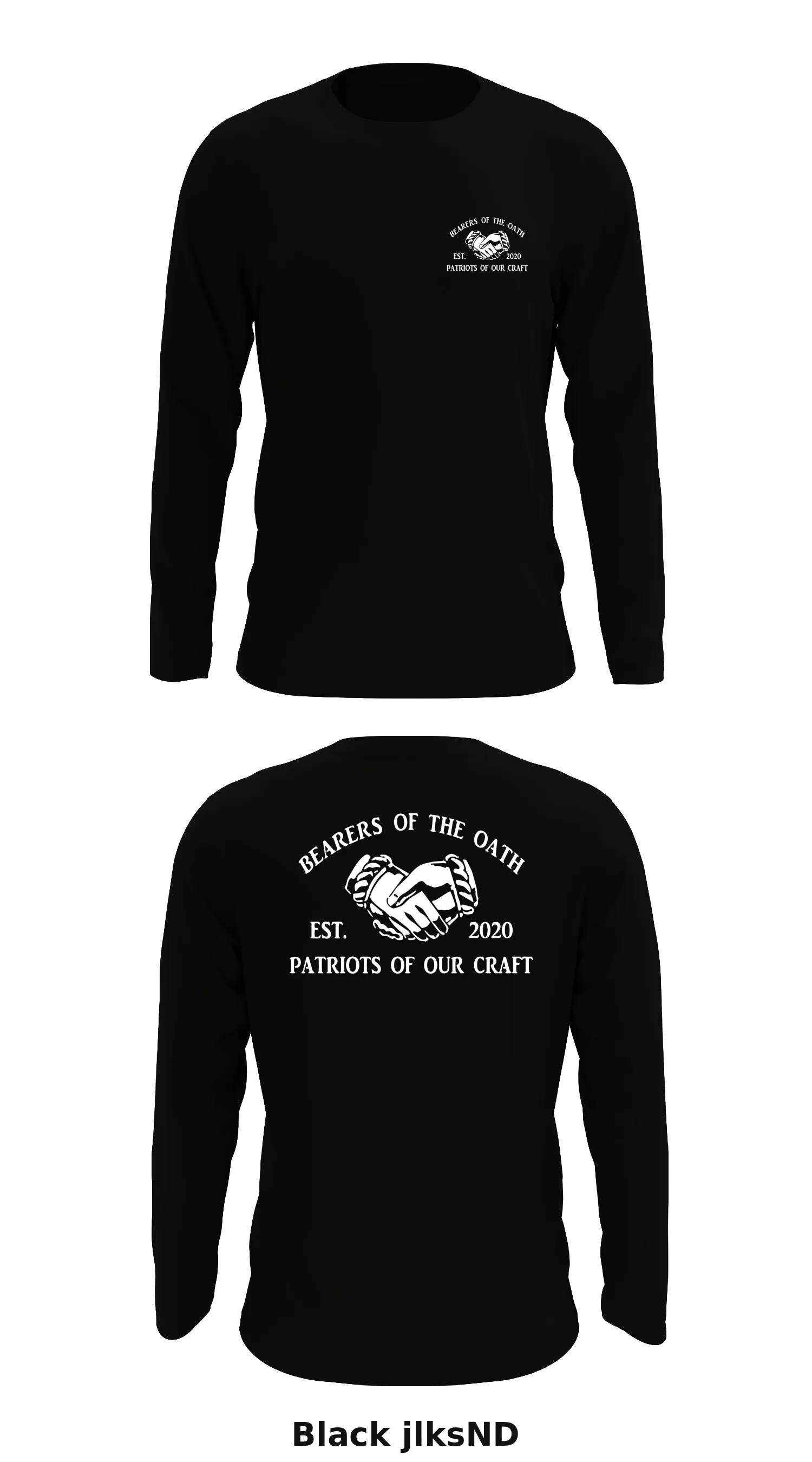 Bearers of the Oath  Store 1 Core Men's LS Performance Tee - jlksND