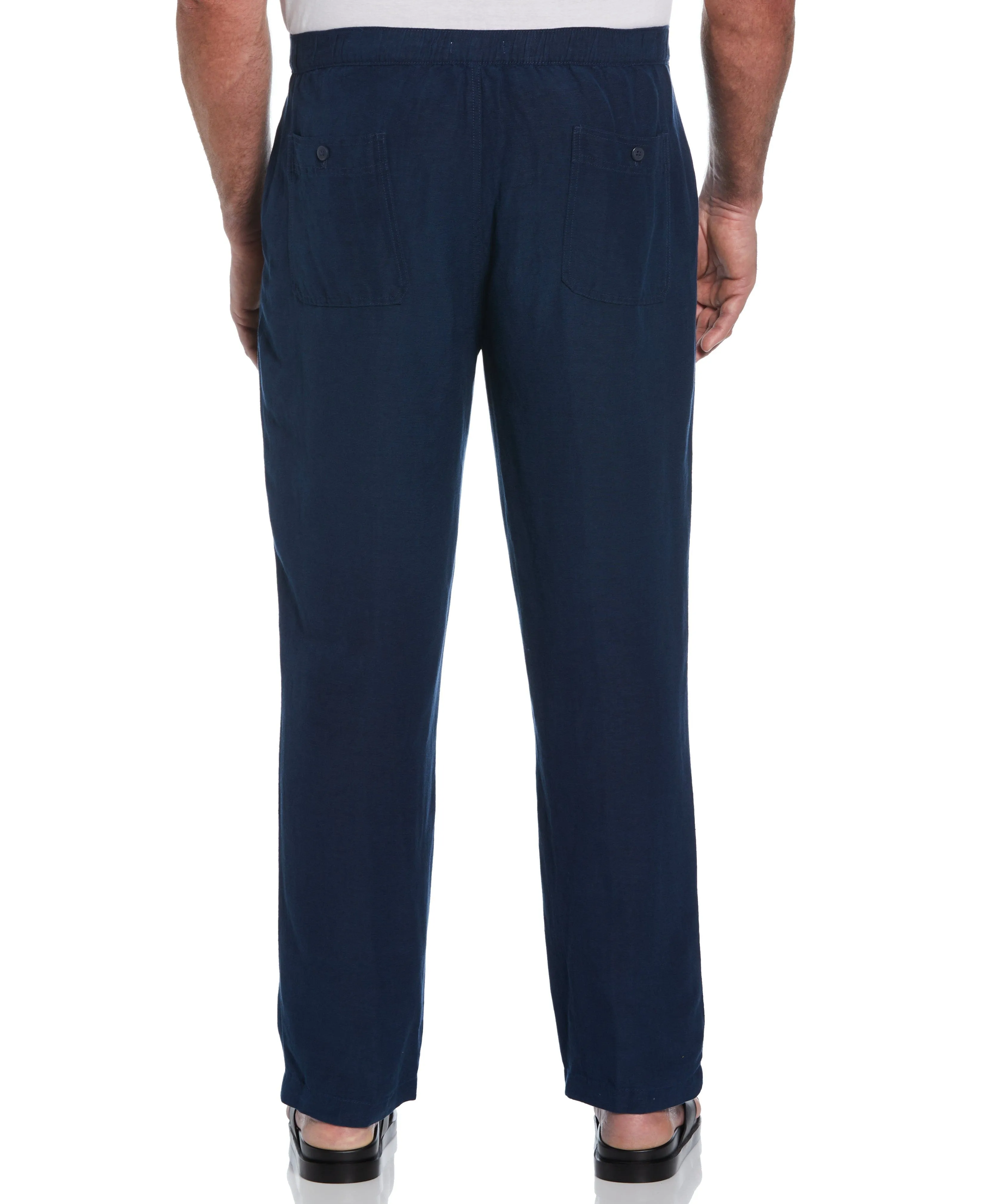 Big & Tall Linen Blend Core Drawstring Pant