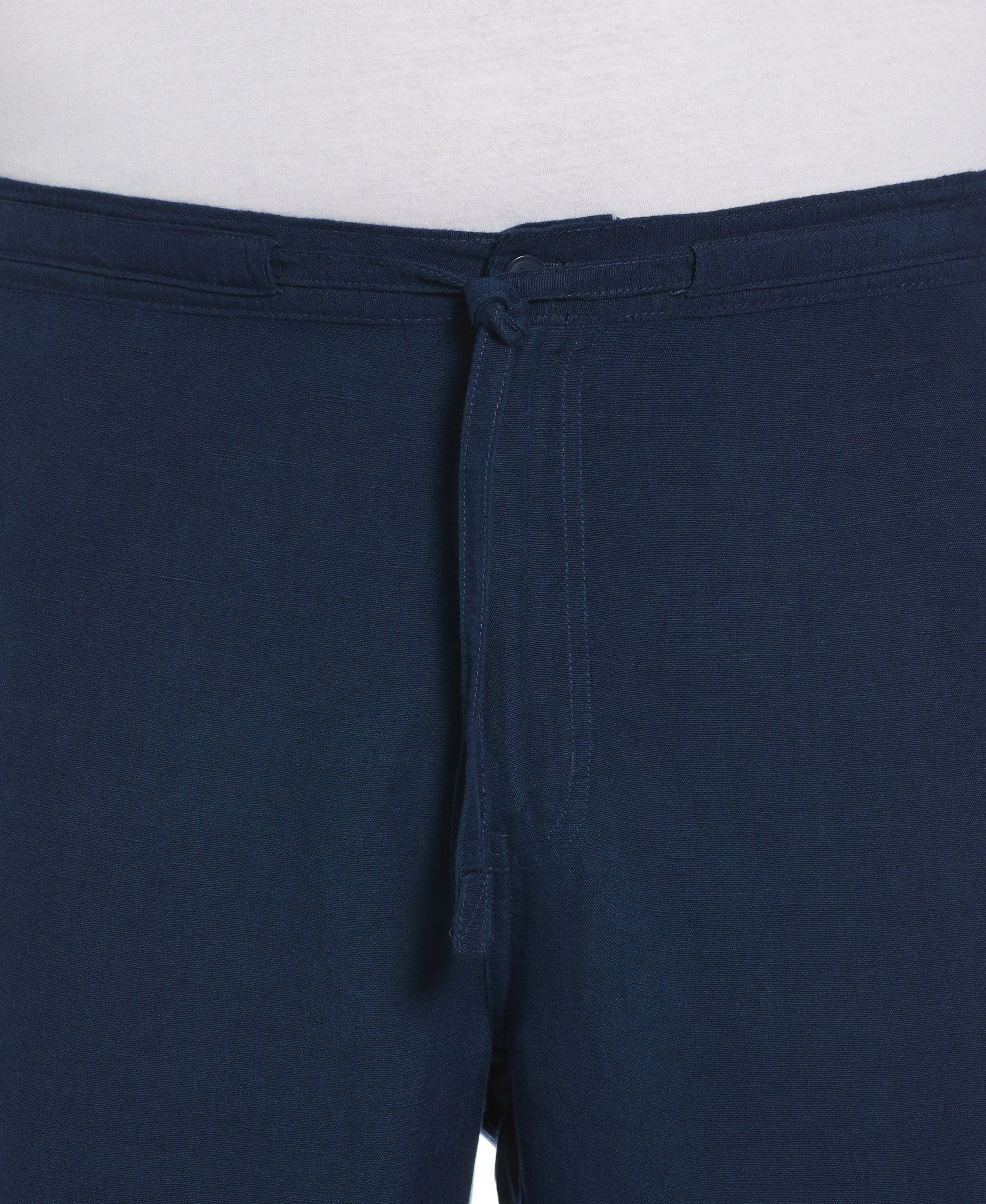 Big & Tall Linen Blend Core Drawstring Pant