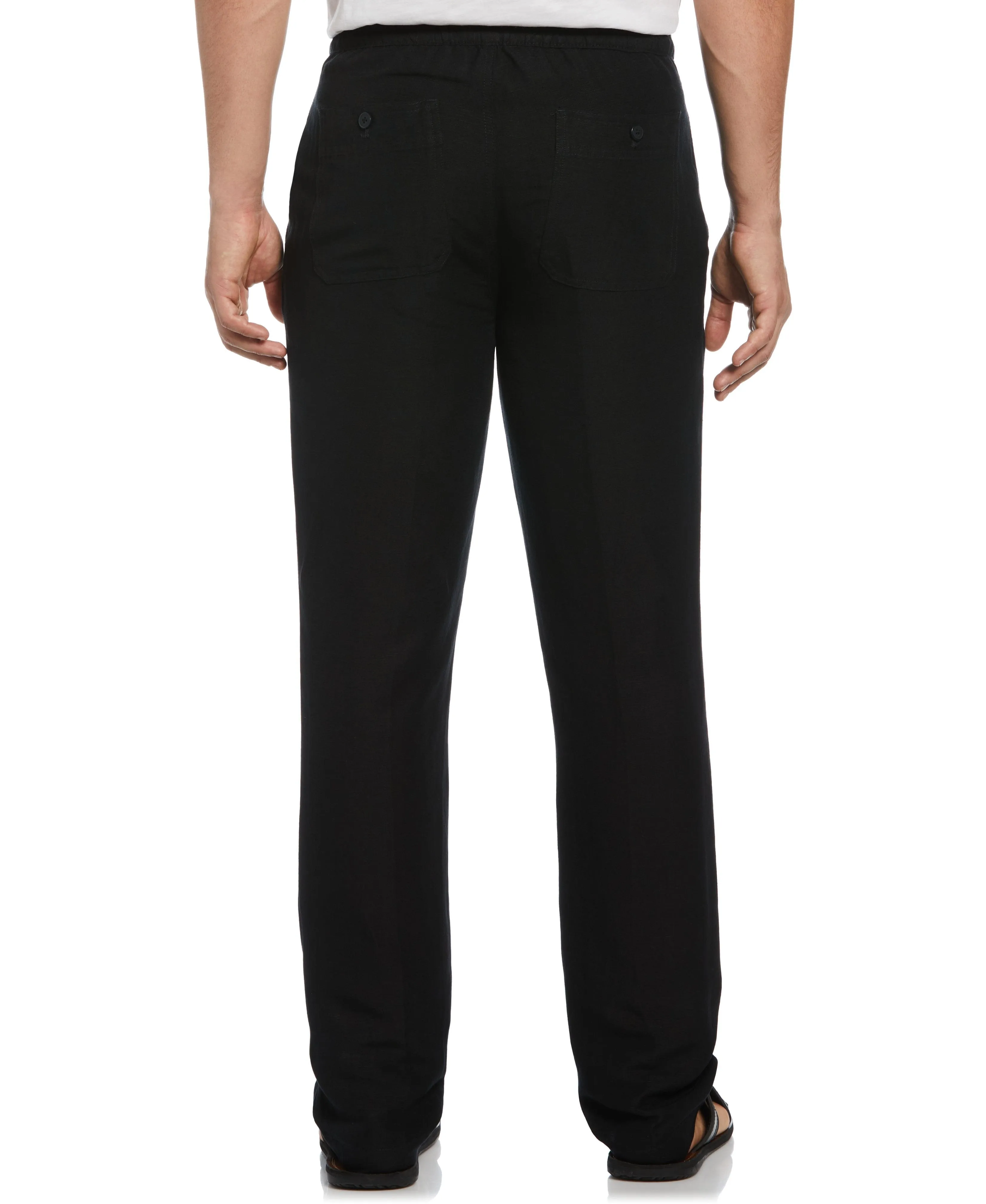 Big & Tall Linen-Blend Core Drawstring Pants