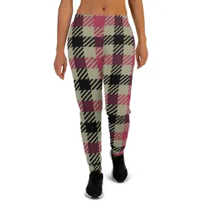 BirdGirls Mega Plaid Women's Joggers