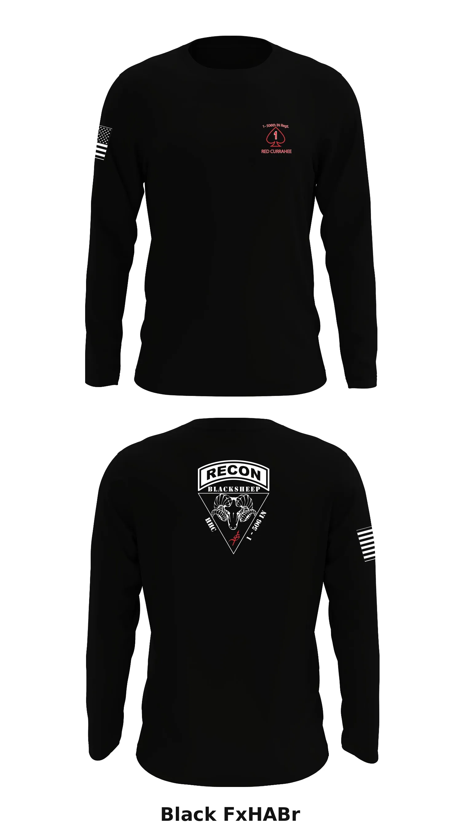Blacksheep 1-506th Store 1 Core Men's LS Performance Tee - FxHABr