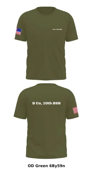 Bravo Company, 10th BSB Store 1 Core Men's SS Performance Tee - 6By59n