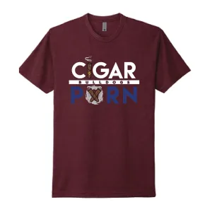 Burgandy Cigar Pxrn Men's Crew Neck T-Shirt