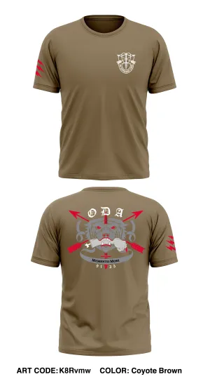 C Co, 1 Bn, 19th SFG (Dive) Store 1 Core Men's SS Performance Tee - K8Rvmw