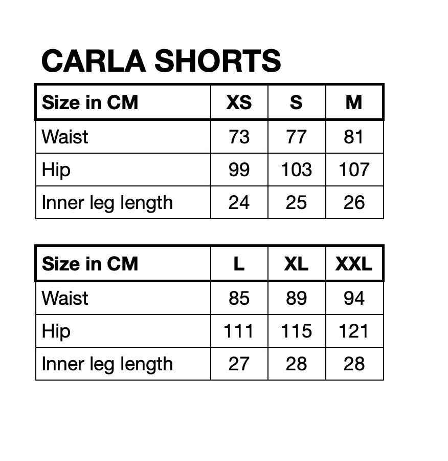 Carla Shorts - Soft Pink