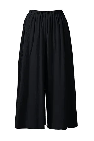 Casual Cotton And Linen Trousers (Fit 99 To 154lbs)