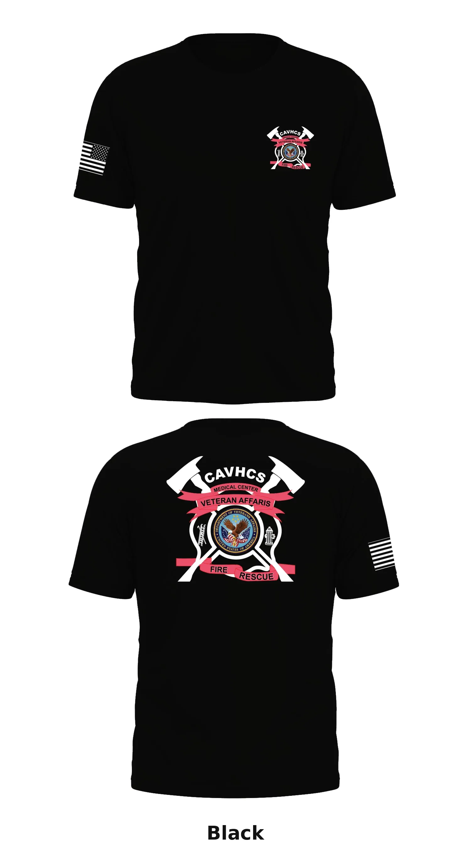 CAVHCS Fire Department Store 1 Core Men's SS Performance Tee - 83200999315
