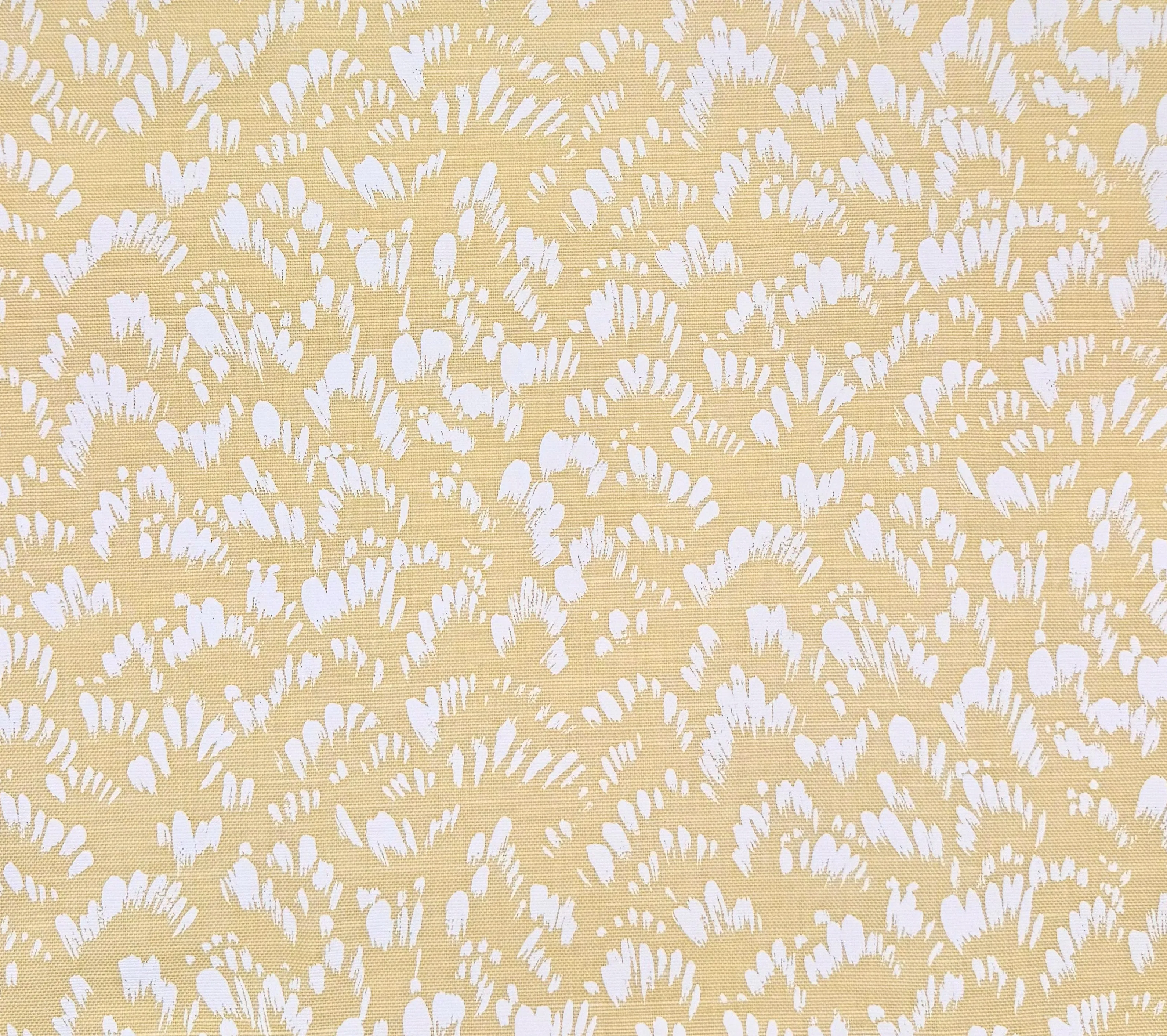China Seas Fabric: Passy II - Custom White on Tinted Belgian Linen / Cotton