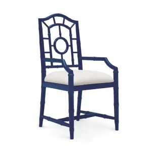 Chloe Armchair - Navy Blue