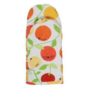 Citrus Oven Mitt (single - cotton/linen blend)