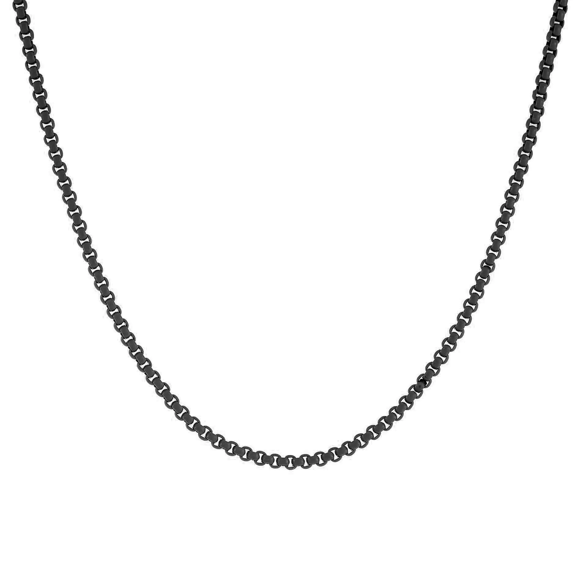Colored Enamel Rope Chain Necklace