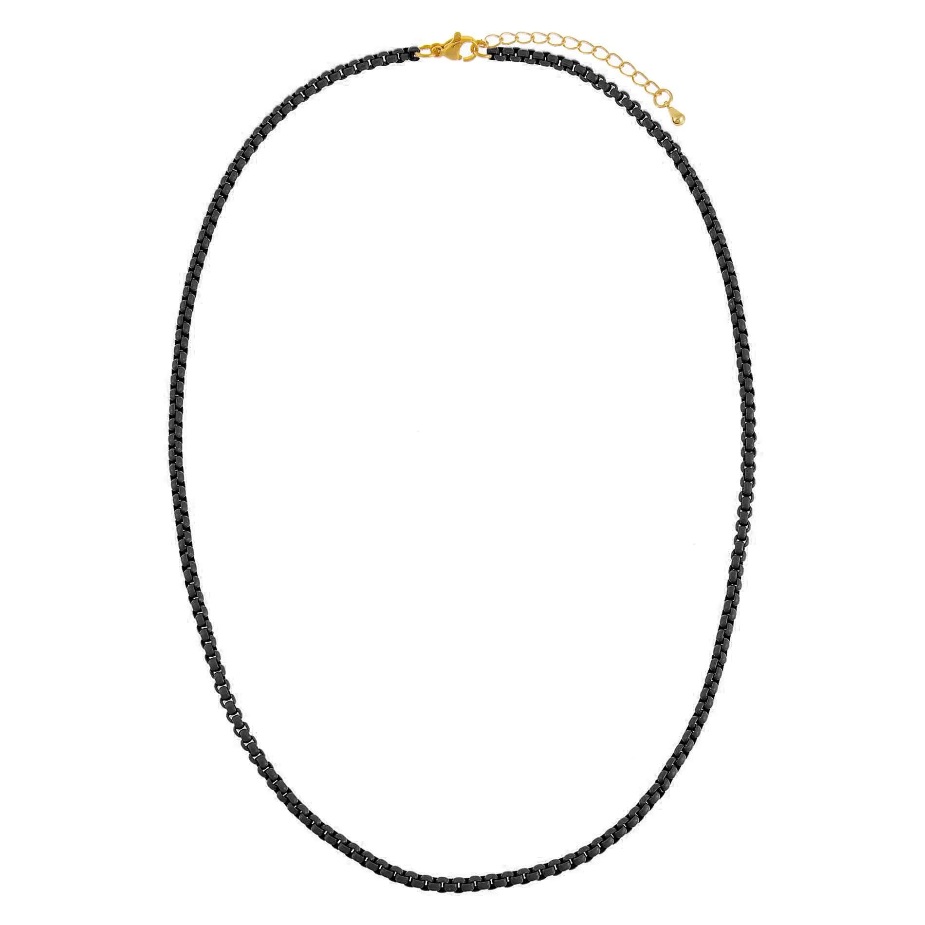 Colored Enamel Rope Chain Necklace