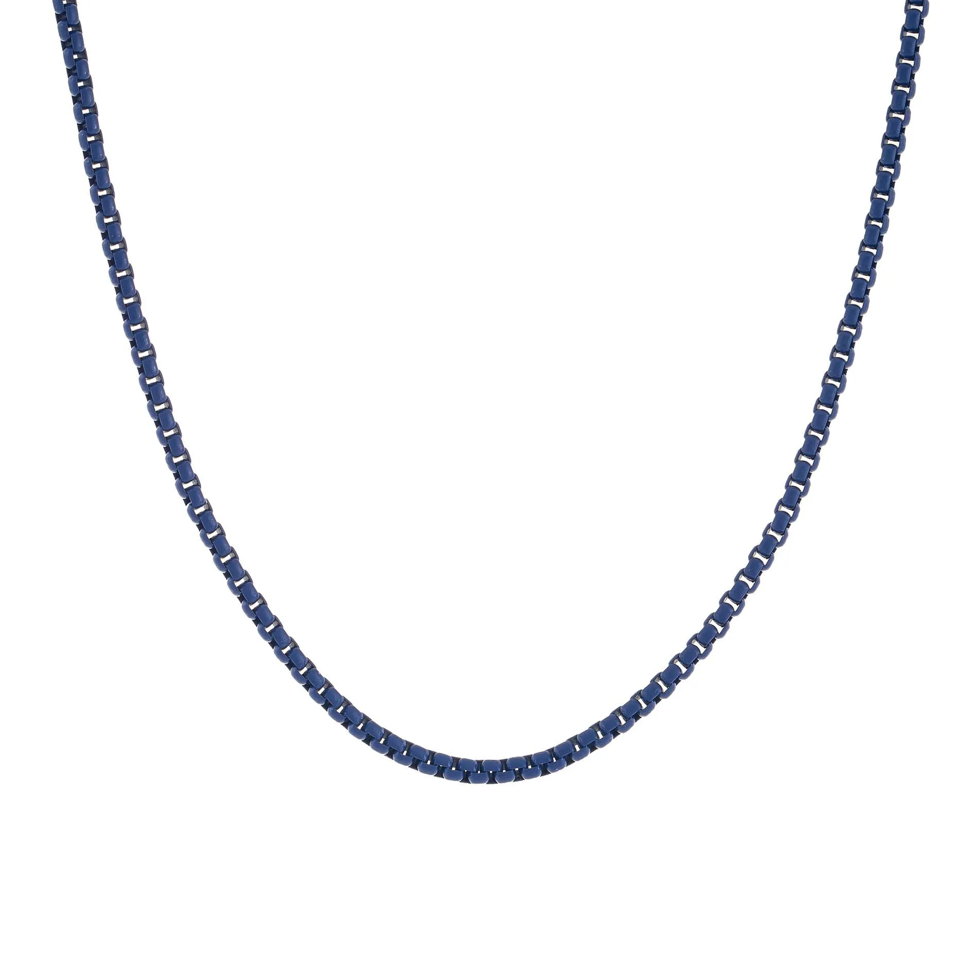 Colored Enamel Rope Chain Necklace