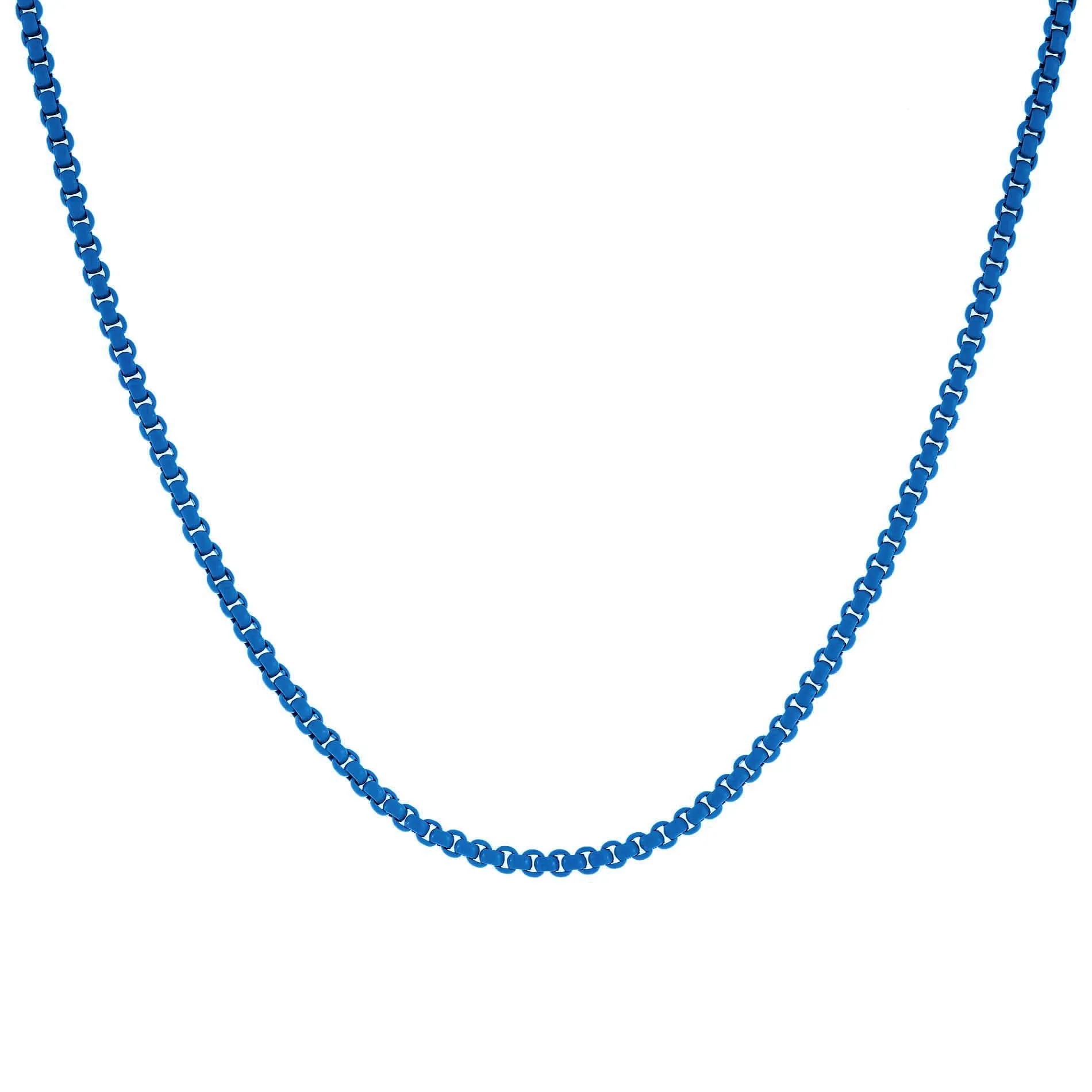 Colored Enamel Rope Chain Necklace