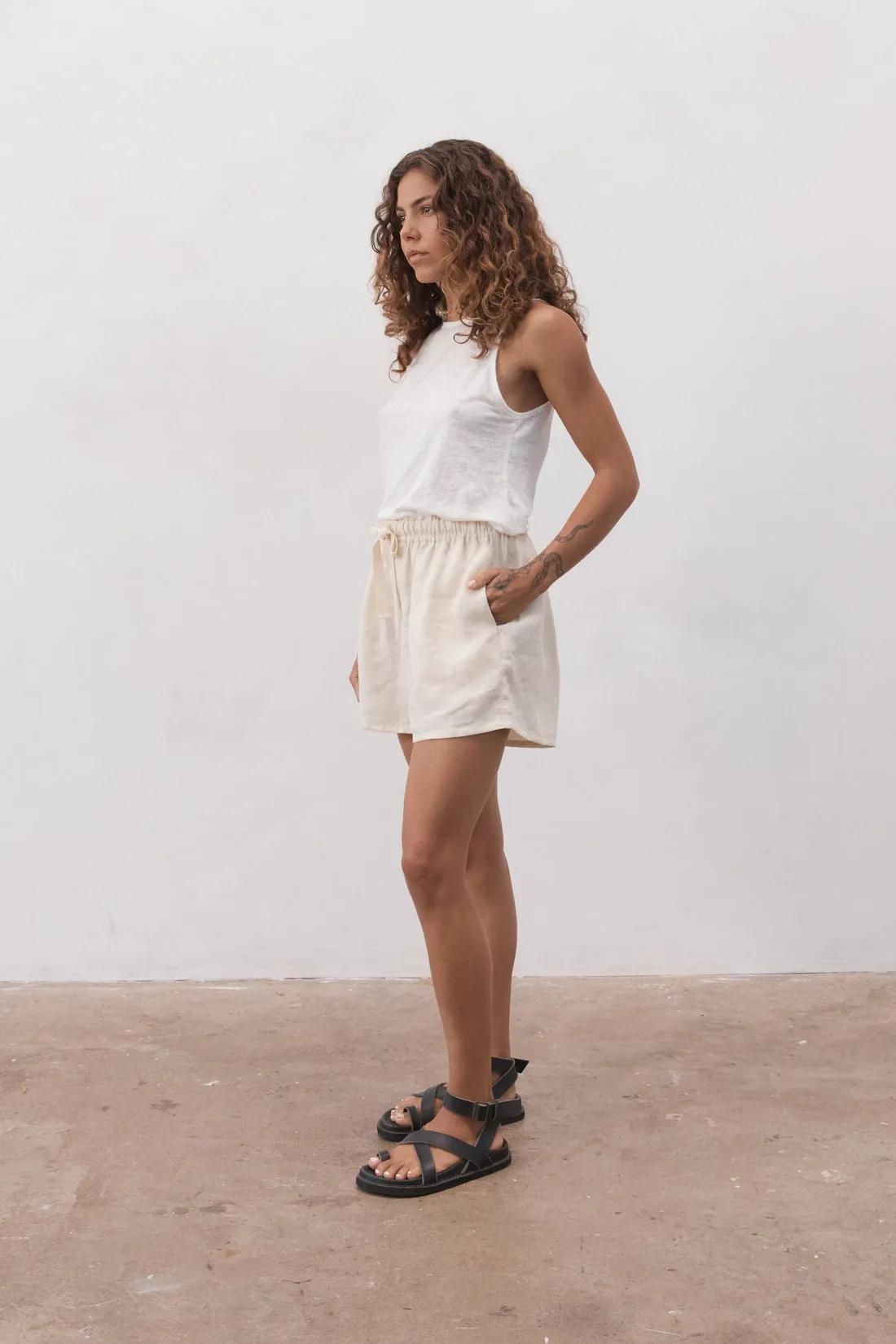Cooper Linen Short Shell