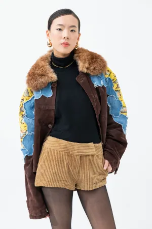 CORDUROY SHORT PANTS