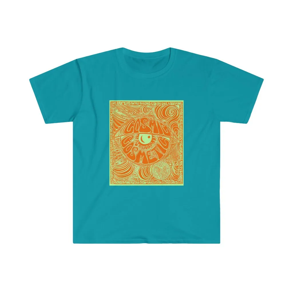 Cosmic Over Cosmetic Soft Cotton SS Tee - Summer Shine