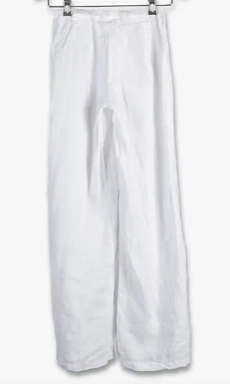 CP Shades Jenn White Linen Pant
