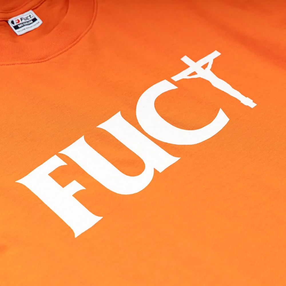 Crossed Tee | Orange