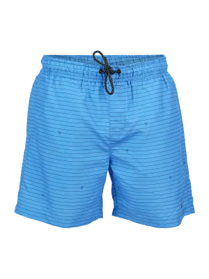 Cruneco-Stripe Men Swim Shorts
