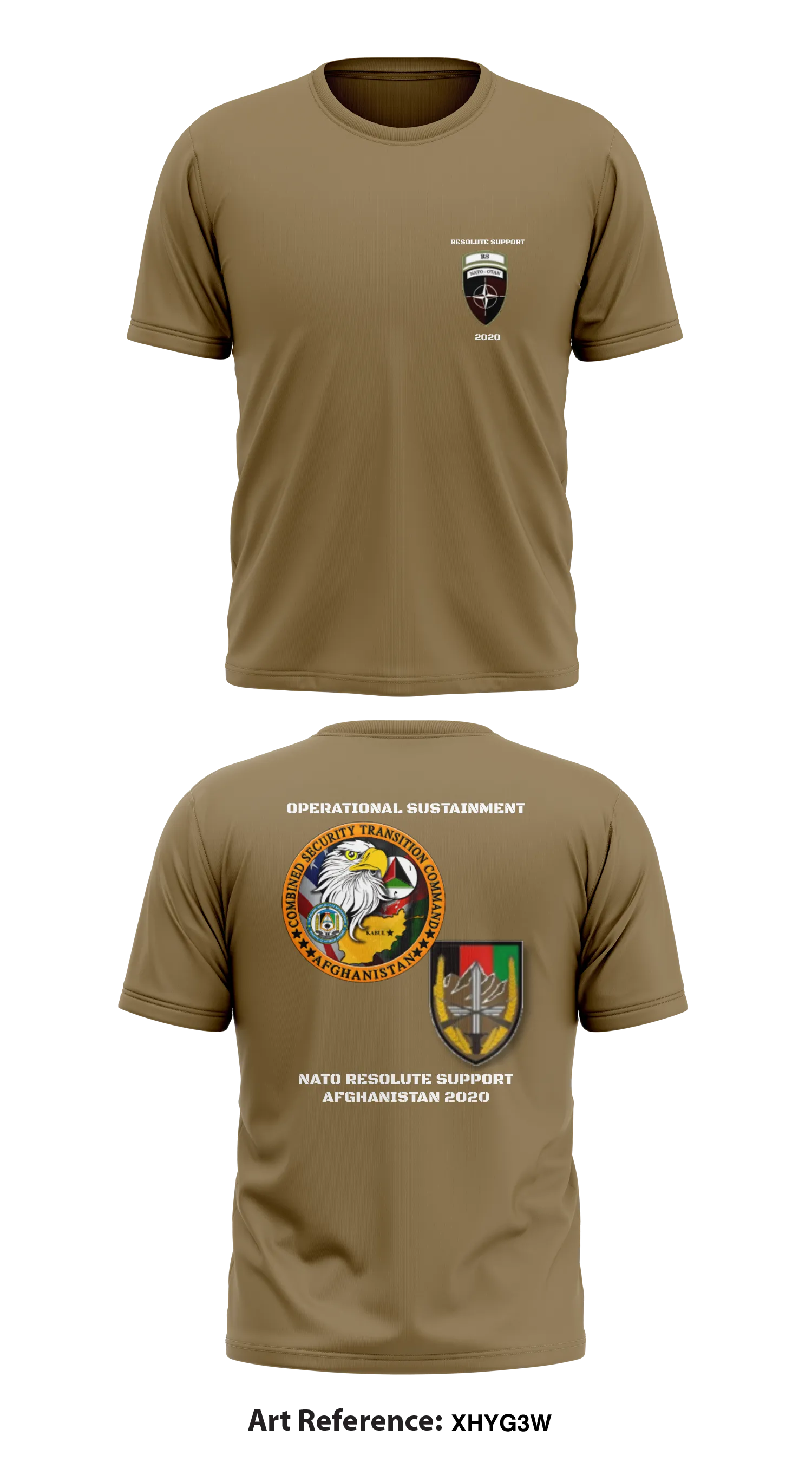 CSTC-A OS/LOG Store 1 Core Men's SS Performance Tee - XhYG3w