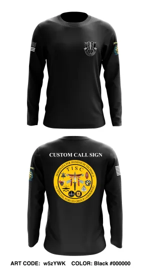CUSTOM 1 SFG (A) GSB TISC Core Men's LS Performance Tee - w5zYWK