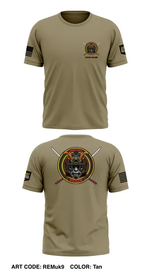 CUSTOM 3rd PLT RONIN Store 1 Core Men's SS Performance Tee - REMuk9